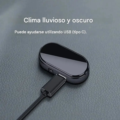 [Paquete de 2] 🚨 Luz de advertencia antirrobo para coche con energía solar