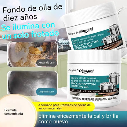 🔥Compra uno y llévate otro gratis🔥 Potente limpiador para eliminar manchas negras del fondo de las ollas.