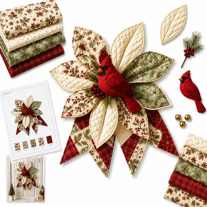 🎇🎄Kit de costura para colgar en la puerta con diseño navideño acolchado (7 diseños)