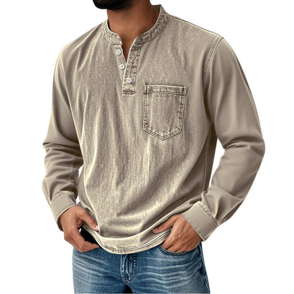 👔Camisa casual de manga corta para hombre, ideal para primavera/verano.