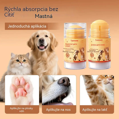 【3 fľaštičky za 23 eur】💧🐾 Hydratačný balzam na labky – 🐶 Rozmaznávajte jemné a zdravé labky vášho domáceho maznáčika