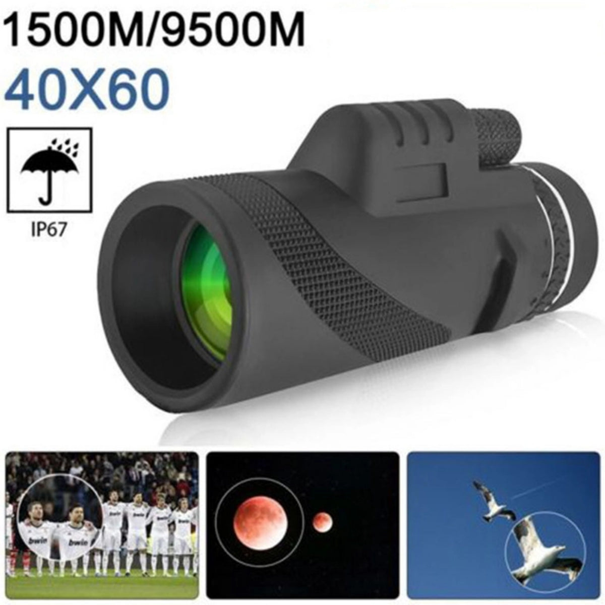 😍🔭【Reduceri de sfârșit de sezon】Monocluri militare HD de înaltă calitate - Ideale pentru vânătoare și observații la distanță lungă - Preț redus🎯🌌