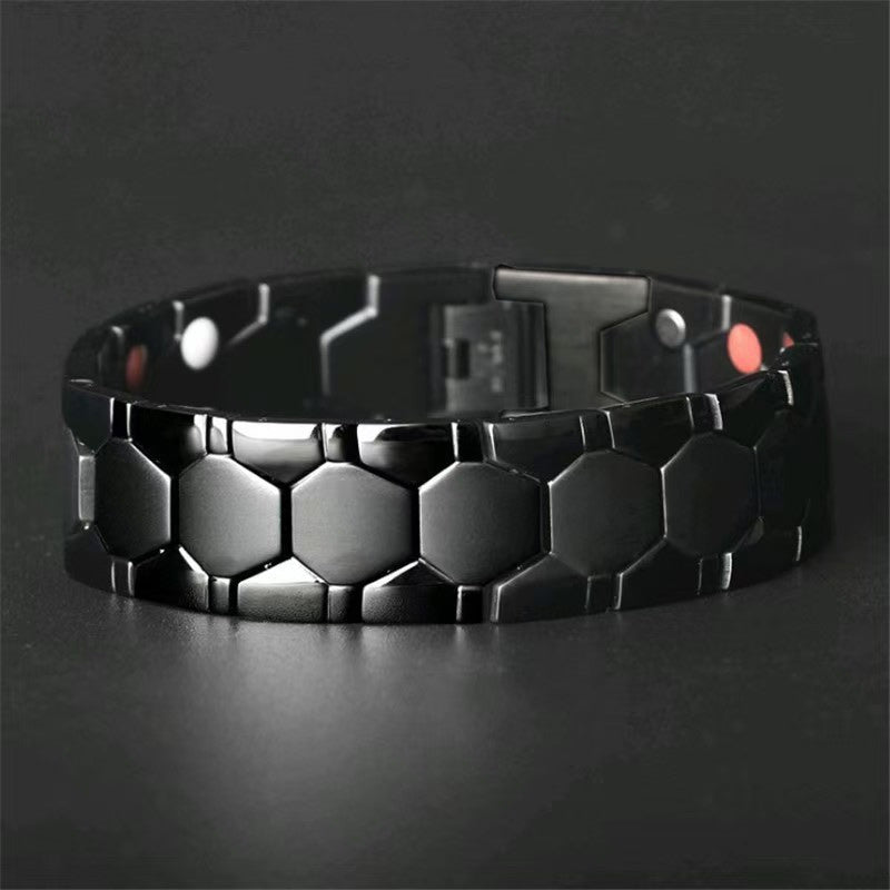✨✨ Pulsera magnética desmontable, minimalista y elegante, un accesorio imprescindible para los chicos duros.