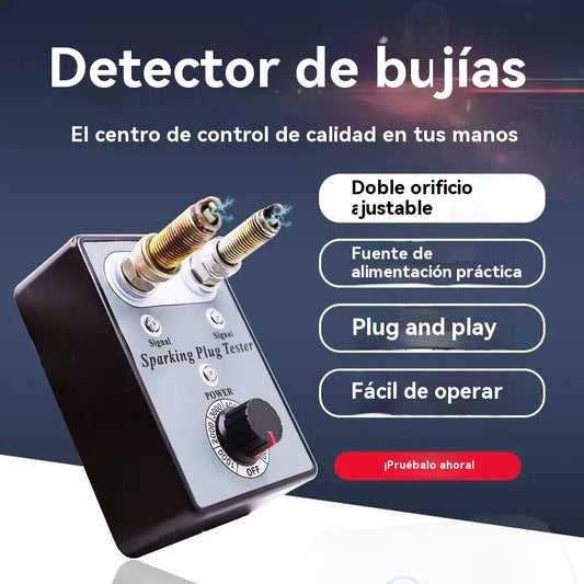 🔥Versión profesional del probador de rendimiento de bujías de doble orificio, prueba con un solo clic del rendimiento de las bujías.