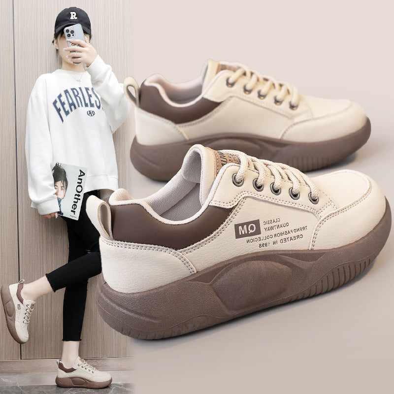 🏆👟【35-40】Nowoczesne sneakersy casualowe na grubej podeszwie, Model 2026