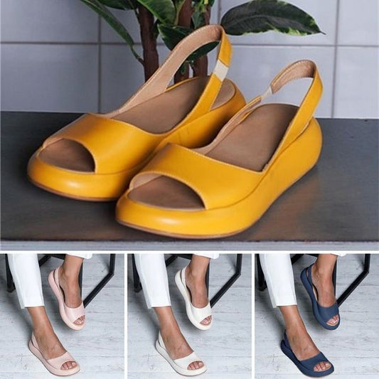 🔥【35-43】Sandale ortopedice confortabile pentru femei cu talpă groasă 3893250 