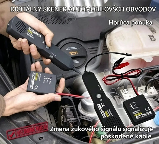 Digitálny diagnostický nástroj pre skenery automobilových obvodov