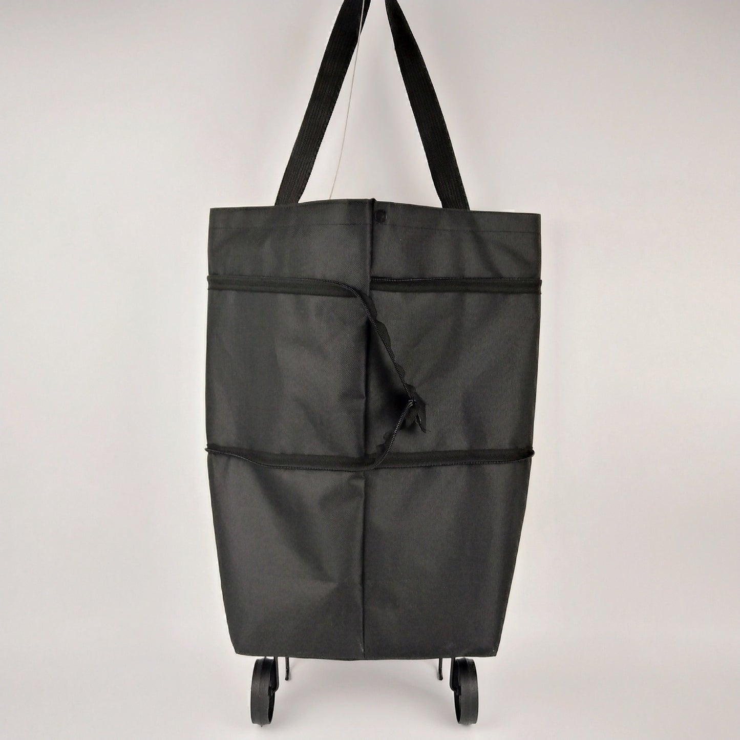 1 unidad por 27 euros [Producto más vendido] 🛒♻️ Bolsa de compras plegable 2 en 1 / mochila, bolsa de compras ligera / carrito