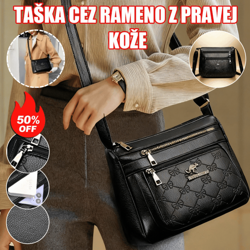 👜Kúpte 1 a získajte 1 zadarmo💥 2025 Nová originálna kožená ručne vyrobená taška cez rameno