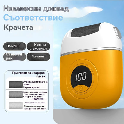 [2-dielna sada]🦶🛁  Nové elektrické valce na pedikúru, odstraňovanie mŕtvej pokožky z pät, elektrické valce na pedikúru