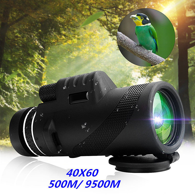 🔥【Compra uno y llévate otro gratis】Nuevo telescopio monocular HD portátil de alta potencia 40*60
