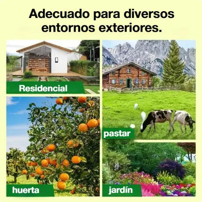 【✨Compra uno y llévate otro gratis】🐅Alarma solar con luz para ahuyentar animales salvajes
