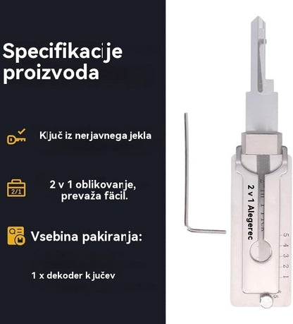 🔐Posebna razprodaja tega tedna🔑 - 49 % popusta🔥Dekoder ključev iz nerjavečega jekla