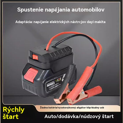 🚗🧰Multifunkčný konvertor skokového spustenia autobatérie【(Dual USB Interface)】 3869125