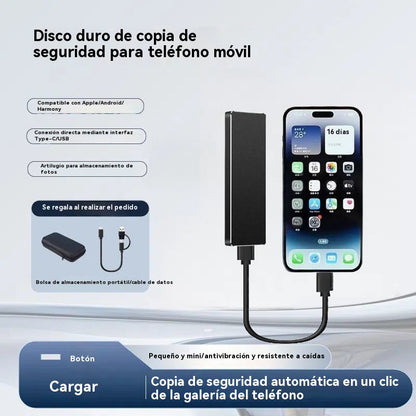 ⚡ Disco Duro USB 3.0 Multifuncional de Alta Velocidad | Transferencia Rápida, Gran Compatibilidad, Almacenamiento Sin Preocupaciones 💻📦