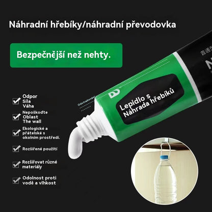 【🔥Kupte 1 kusů, získejte 5 kusů zdarma】☔Univerzální voděodolné lepidlo bez rohů