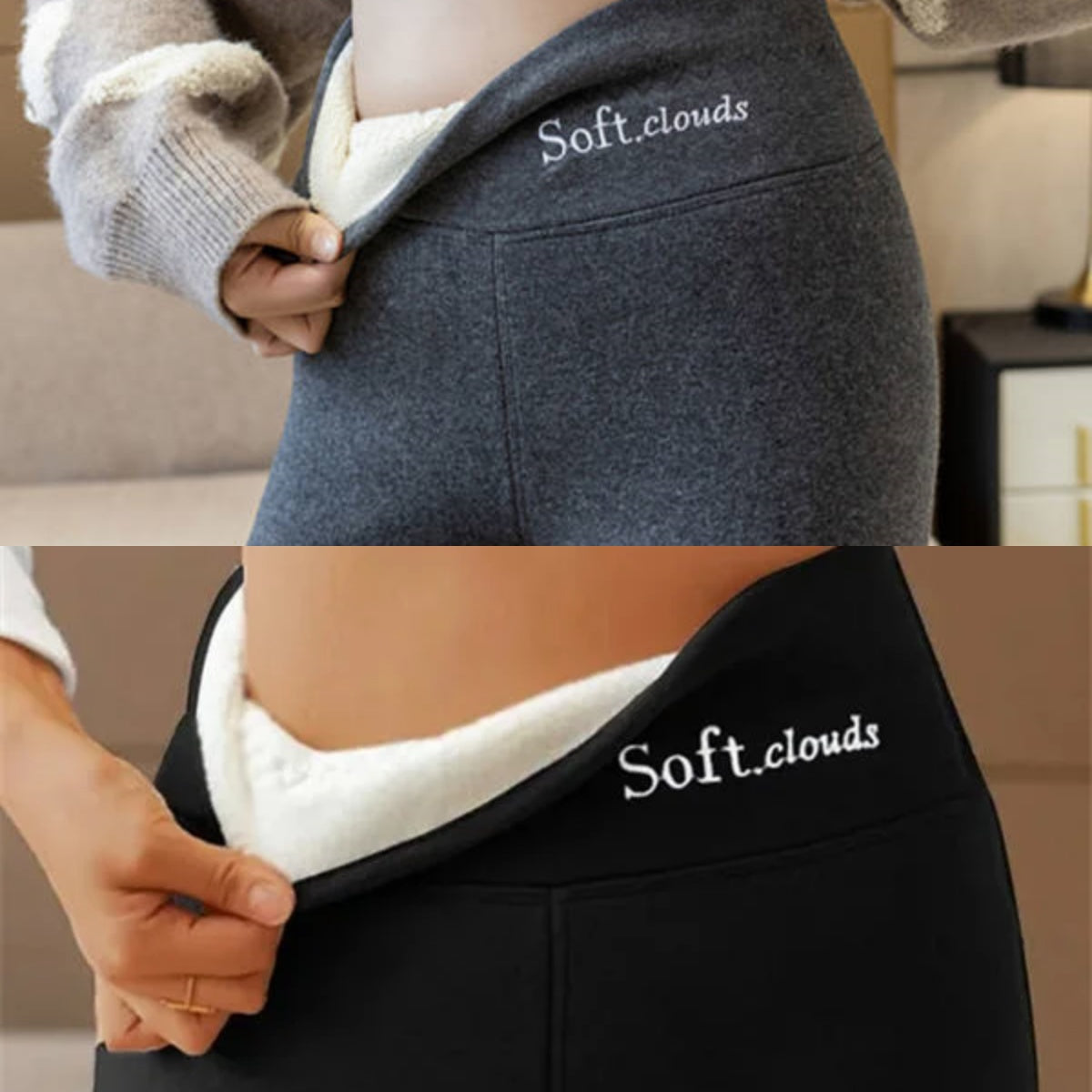 ✨⛄【Kupte jeden, druhý dostanete zdarma🔥】【S-5XL】Dámské teplé vlněné legíny - nezbytnost na podzim a zimu