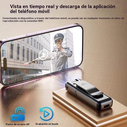 📷 Cámara Corporal de Alta Definición ✨ Videograbadora Portátil de Pecho y Cámara de Acción Profesional 🚴