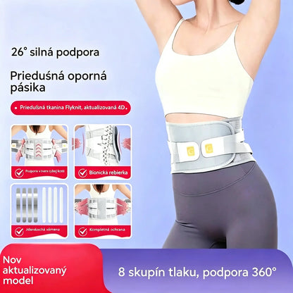 ✅ 【Odporúčané lekármi】💪🌟 Bedrový podporný pás, pomôcky na ochranu chrbtových svalov