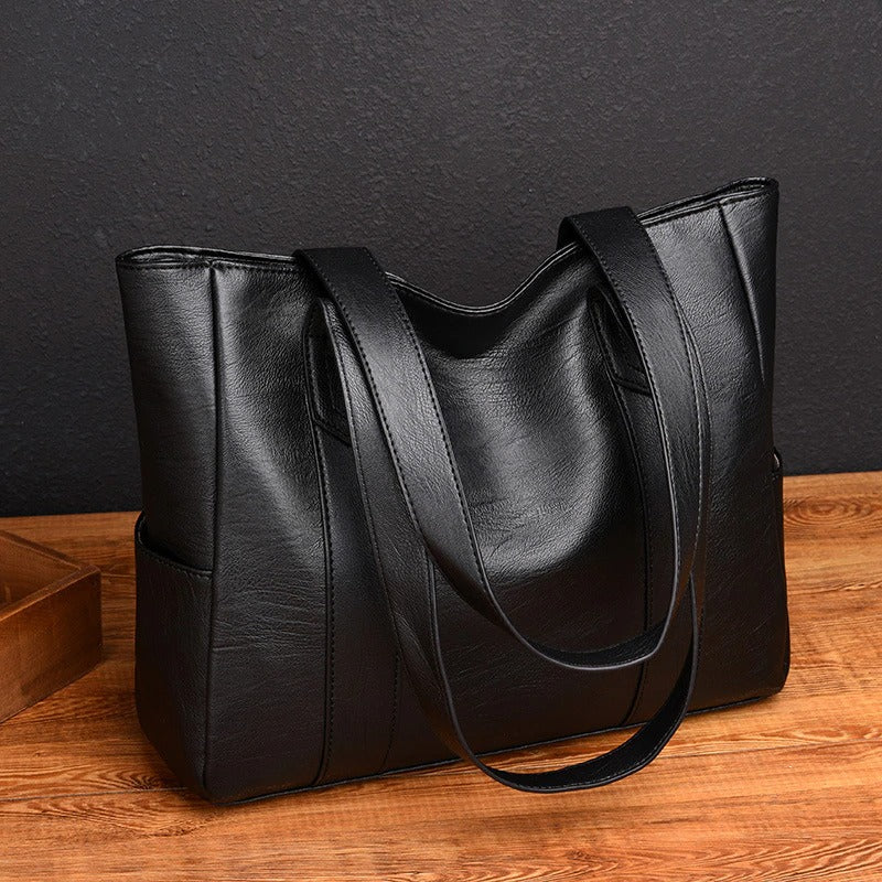 👜 Nová dámska kabelka cez rameno z mäkkej kože – Veľká kapacita, univerzálny štýl, elegantná tote taška pre každodenné použitie!