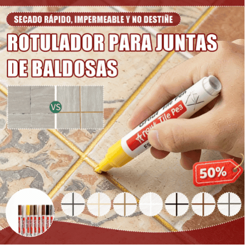 🔥【Paquete de 2】Lápiz para lechada de baldosas de cerámica resistente al moho y al agua
