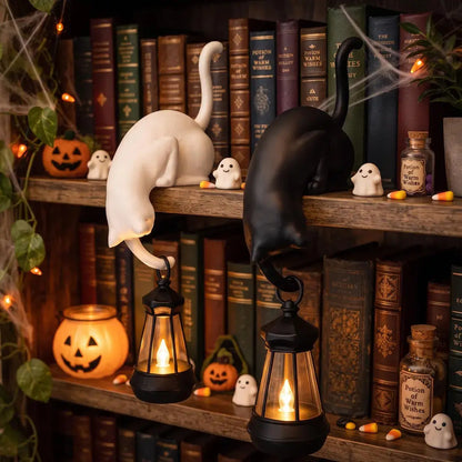 [2 piezas 26 euros]Bonito gancho decorativo para estantes con forma de gato