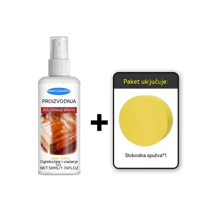 【2 sady】🪑 ✨ Vysokolesklá leštidlo na nábytok obnovuje drevo a vinyl v priebehu niekoľkých sekúnd.