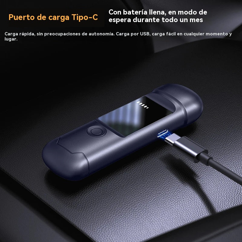 【Versión mejorada】🍷 Medidor de alcohol portátil de alta precisión – Mide tu nivel antes de conducir