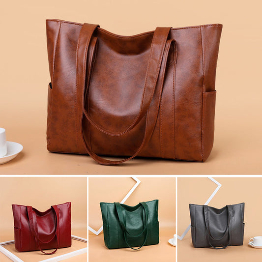 💥【Descuento limitado del 50%】 💥👜 Nuevo bolso bandolera de piel suave para mujer ✨ Estilo casual, gran capacidad ✨