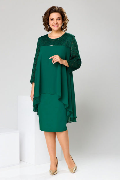 🍑😍【S-5XL】Veľké veľkosti očarujúce jesenné šaty 3844125