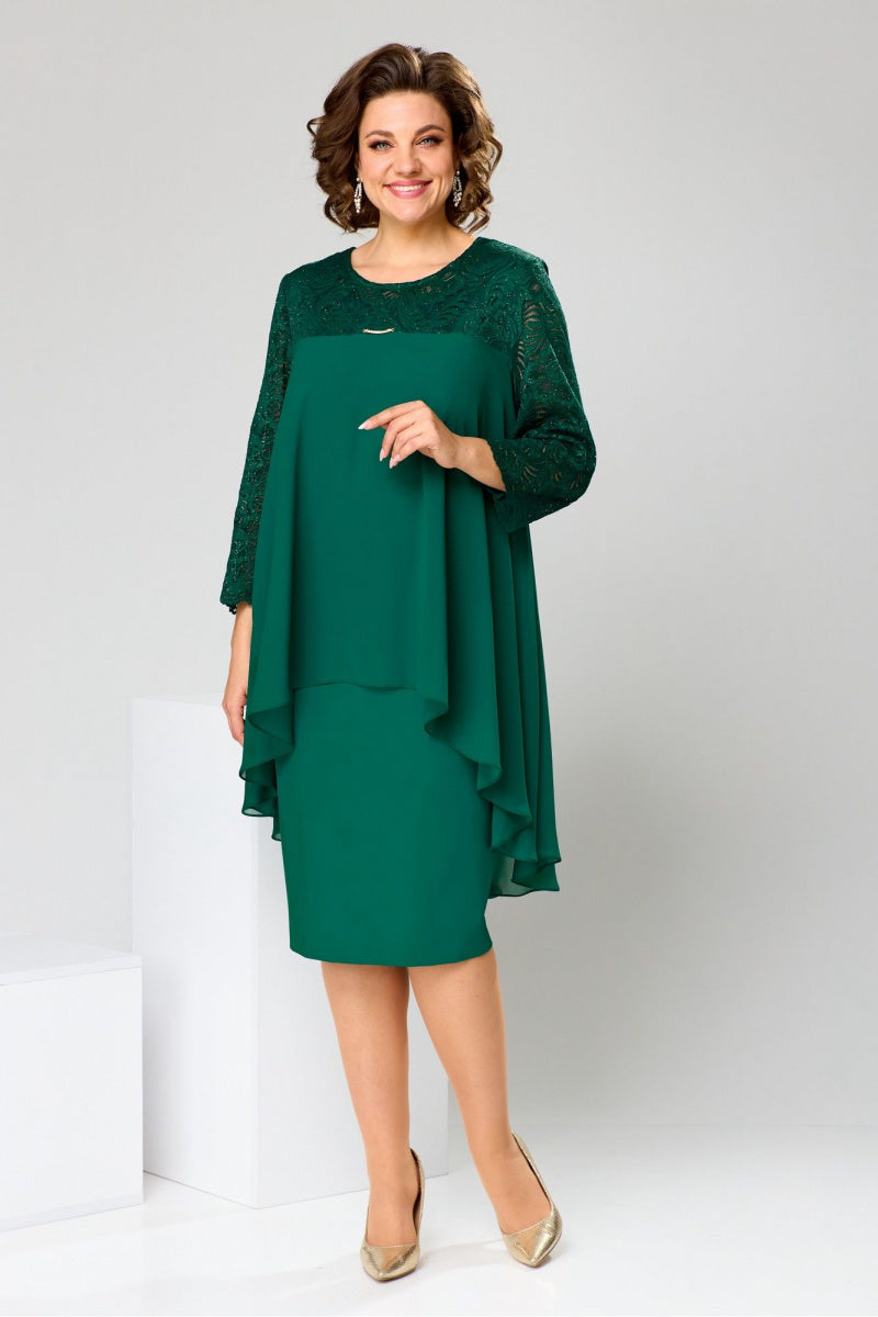 🍑😍【S-5XL】Veľké veľkosti očarujúce jesenné šaty 3844125