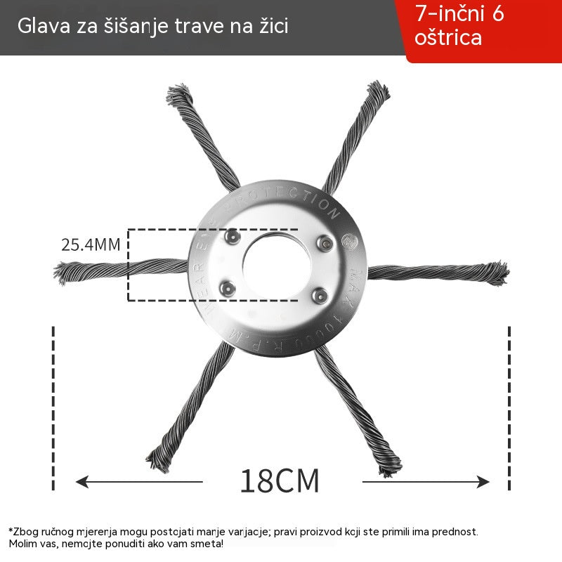 🧰🔥Posljednja posebna ponuda【Kupite 1, dobijte 1 gratis】🔥 Čelična žica za plijevljenje korova