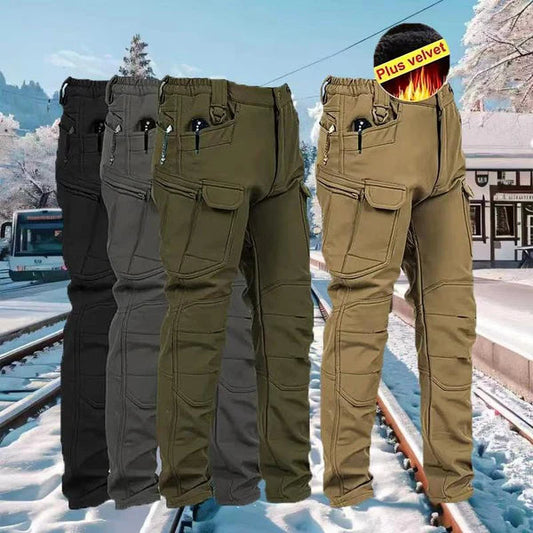 ⏳¡Último día de rebajas! 60% de descuento 🔥 【S-4XL】Pantalones tácticos militares para hombre, resistentes al viento, cálidos y duraderos