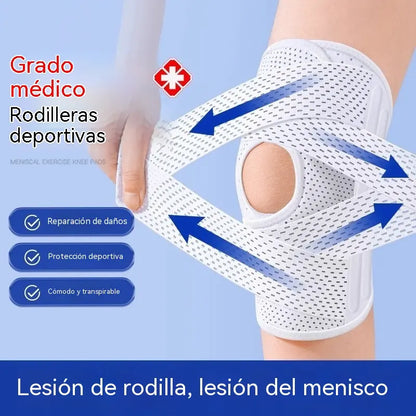 [Compra 1 y llévate 1 gratis] Rodilleras de doble resorte, adecuadas para correr, andar en bicicleta, jugar a la pelota y otros deportes.