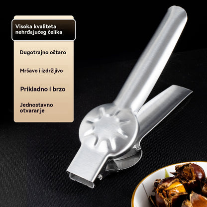 🌰[Kupite 1, dobijte 1 gratis] Kućna kopča za otvaranje kestena, lako se otvara jednim dodirom bez ozljeđivanja ruku!