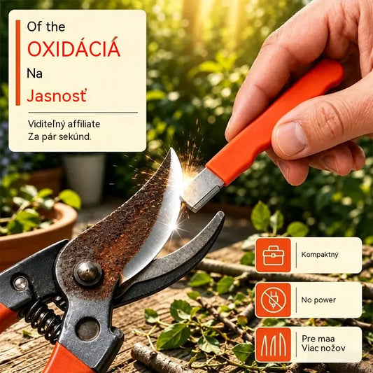 🔪Kúpte 1, získajte 2 zadarmo✨ Prenosný brúsny strojček na nože a nožnice – Obnovte ostrie za pár sekúnd 💥
