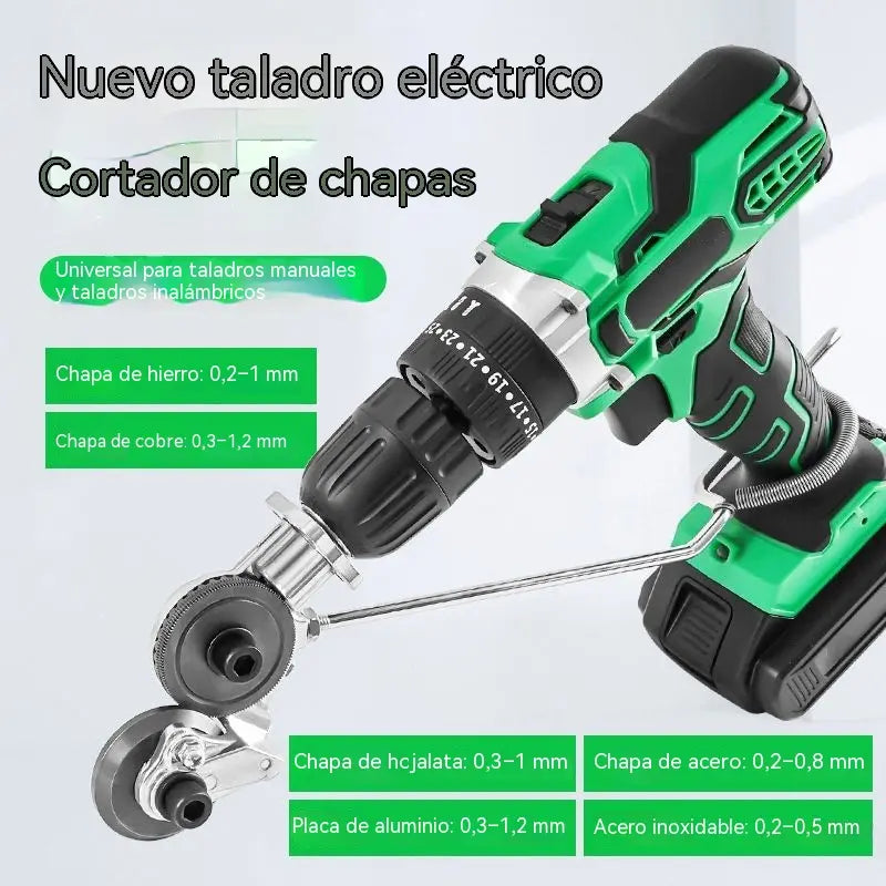 🛠49% OFF 🔧 Adaptador para taladro eléctrico 🔩 Transforma tu taladro eléctrico en una herramienta de corte.