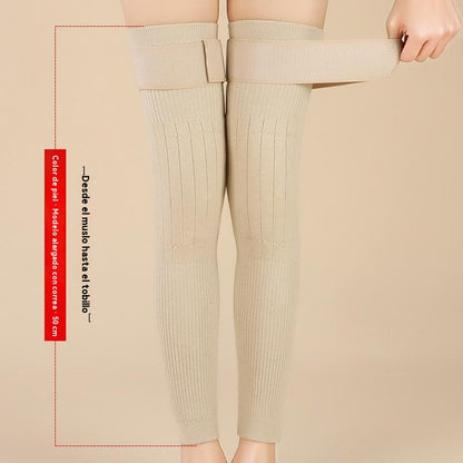 🦵🔥 Dlhé zimné termálne chrániče kolien – úľava od chladu a bolesti kĺbov, teplé a protišmykové