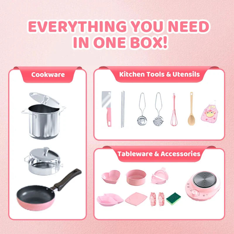 🎁【Najbolji poklon za djecu】🍳 Mini kuhinjske igračke za djecu