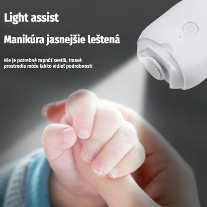 💅 Kúpte 1 kus a získajte 1 zadarmo! ✨ Automatický pilník na nechty (1 kus) pre bezpečnú a šetrnú starostlivosť o nechty 👶🔧