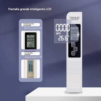 🔥 Nuevo Modelo 2025 Analizador Multifuncional de Calidad del Agua TDS
