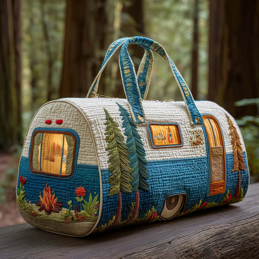 【-50% DE DESCUENTO】Bolsa de viaje acolchada Hippie Van