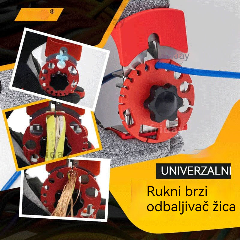 ⏳ Današnja vremenski ograničena ponuda: 50 % popusta ⏰ Univerzalni ručni skidač izolacije | Kliješta za skidanje žice