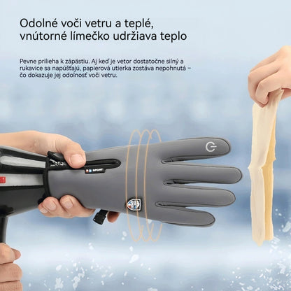 【Kúp 1 a získaš 1 zadarmo】 ❄️⛷️Rýchly a zimný venkovný rukavice z vlny na cyklistiku, horolezectvo a lyžovanie, odolné proti vetru a vodě🧤
