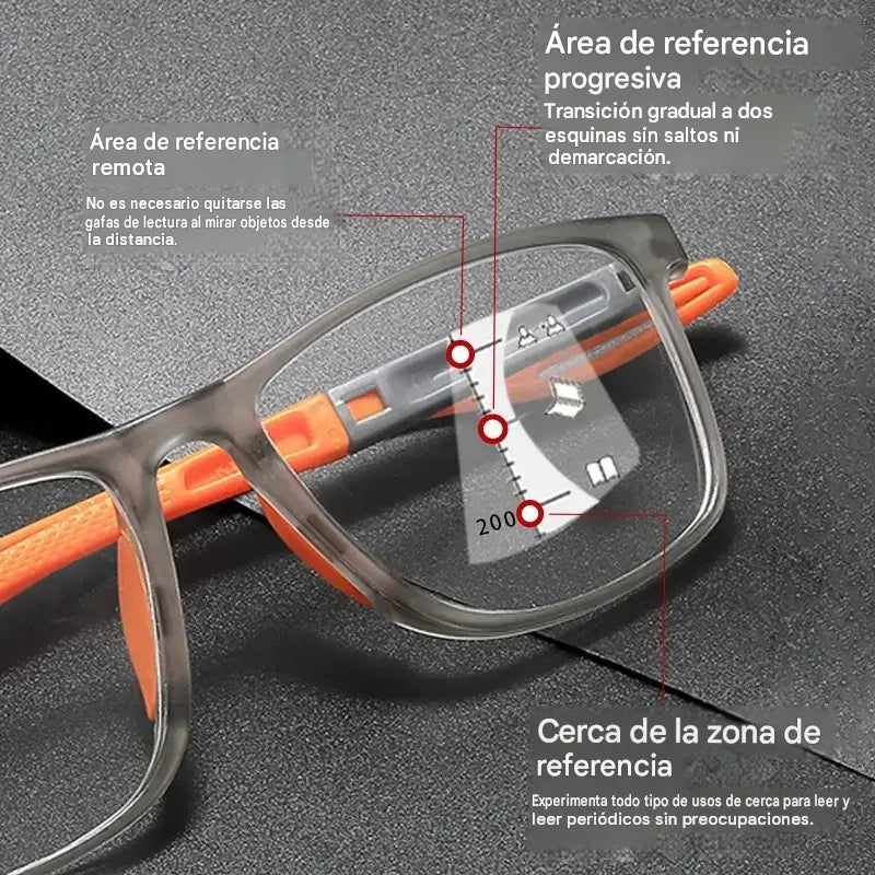 🕶️ Gafas de lectura fotocromáticas, ultraligeras y de alta definición, diseñadas especialmente para personas mayores.