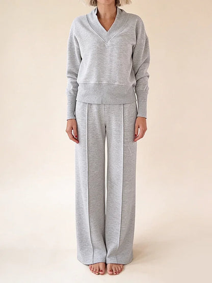 🥰📢📢 50% SLEVA!!!【M-5XL】Dámský pletený komplet 2026 | Dvoudílný set s dlouhým rukávem ✨