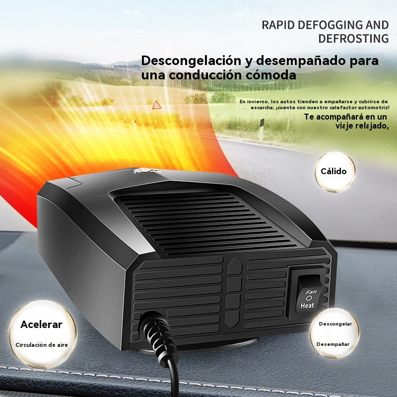 🔥【¡Nuevo modelo 2025!】Calefactor, desempañador, descongelador de coche, calefactor de parabrisas
