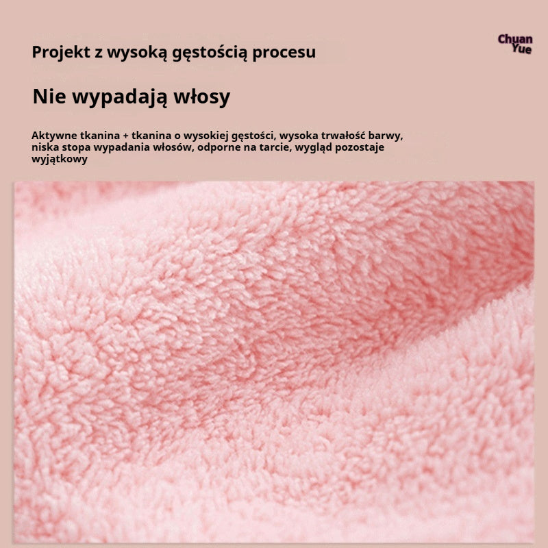 🔥Kup 1, otrzymaj 1 gratis🔥🎀🛀Ochronny czepek prysznicowy, szybkoschnący, z wyjątkowo chłonnym materiałem do mycia włosów😍