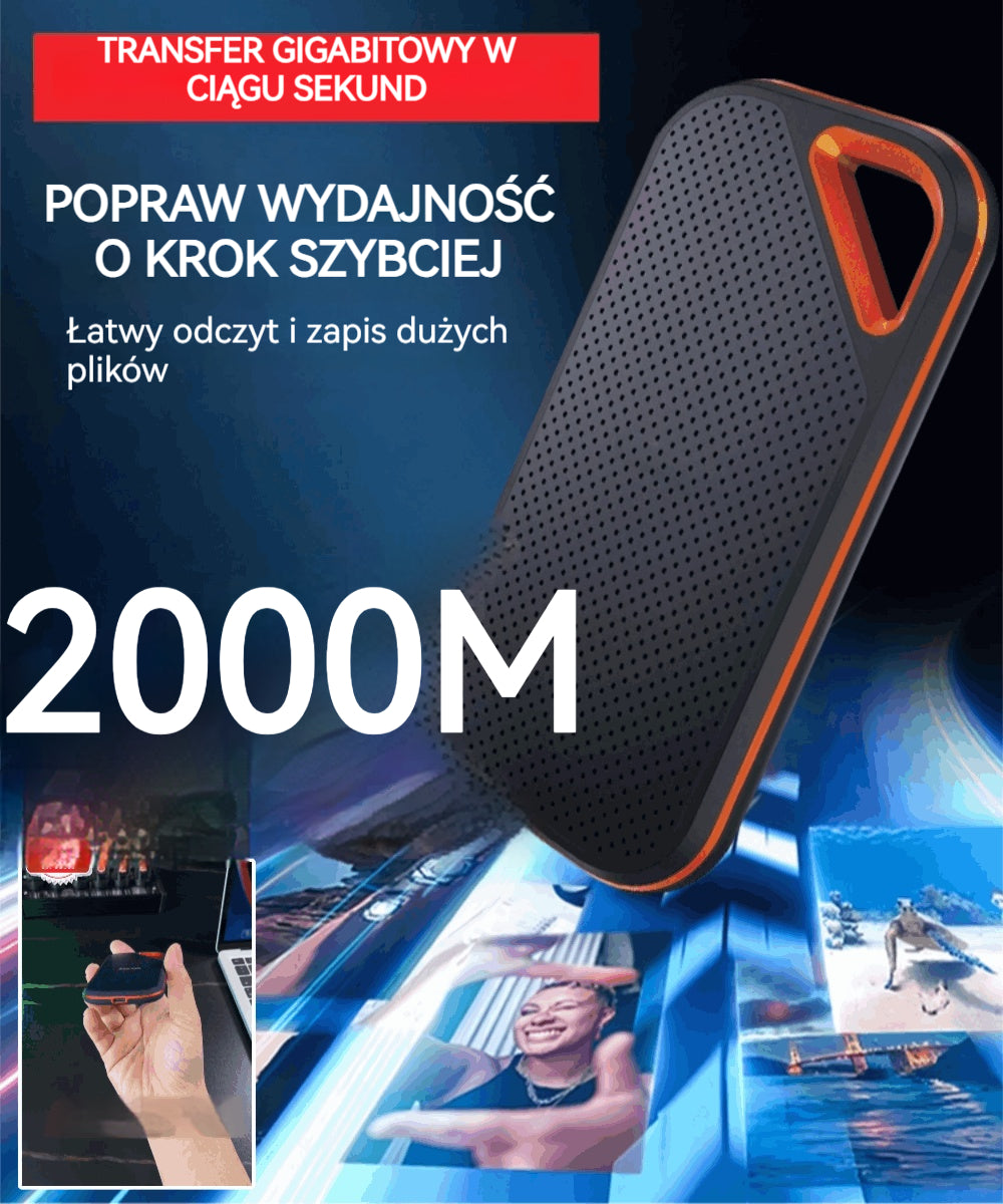 🔥【Ostatni dzień z 50% zniżki】🔥【64TB】Wysokoprędkościowy przenośny dysk półprzewodnikowy