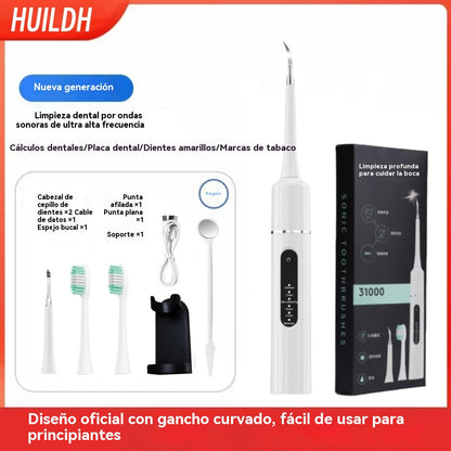 ✨🦷【SMART🔥-40%】Limpiador dental ultrasónico 2 en 1, eliminador de sarro y cepillo de dientes eléctrico
